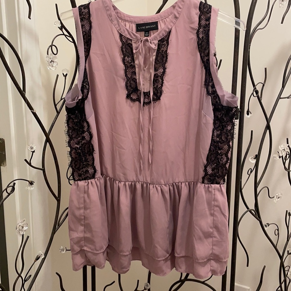 Lane Bryant Layering Blouse 20W